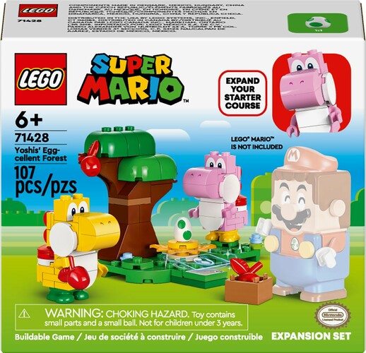 LEGO LEGO 71428 Super Mario - Ensemble d’extension forêt de yoshi 673419391740