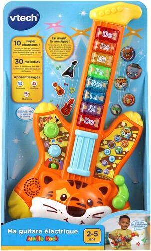 VTech VTech Jungle Rock - Ma guitare électrique tigre (fr) 3417765378058