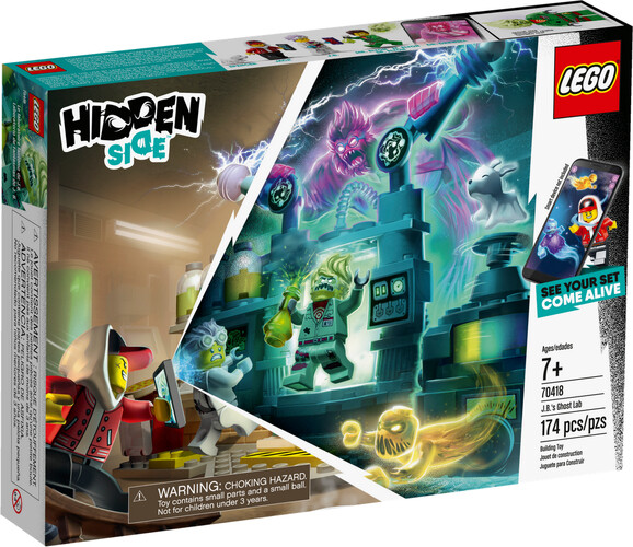 LEGO LEGO 70418 Hidden Side Le laboratoire fantôme de J.B. 673419301268