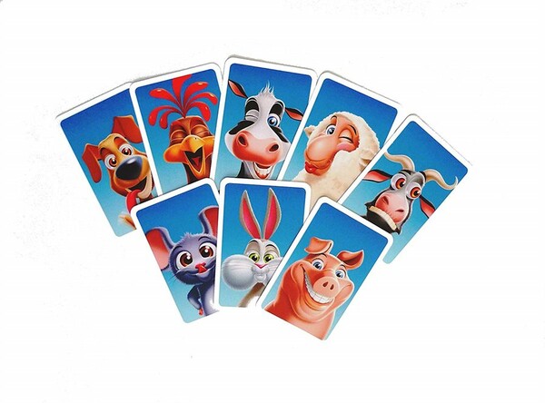 France Cartes Mimiq a la ferme - Fais la bonne grimace - 54 cartes 5414301524724