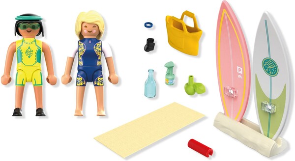 Playmobil Playmobil 71907 Cours de surf & 2 personnages 4008789719072