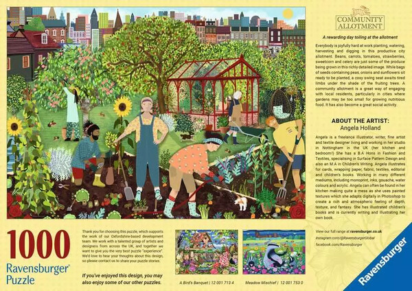 Ravensburger casse-tête Casse-tête 1000 Le lotissement 4005555017141
