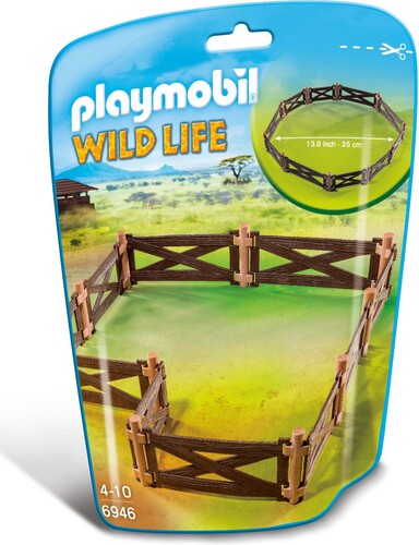 Playmobil Playmobil 6946 Enclos pour animaux sauvages en sac 4008789069467