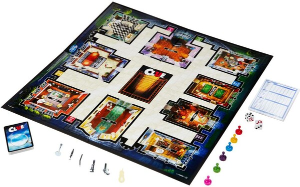 Hasbro Clue (fr/en) 630509480845