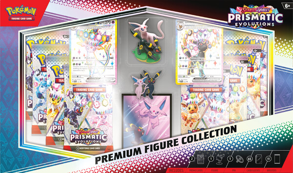 Pokémon Pokemon Scarlet & Violet Prismatic Evolutions - premium figure collection 196214112766