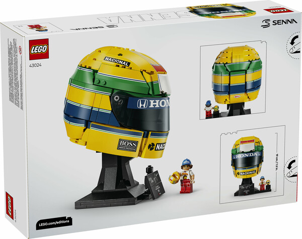 LEGO LEGO 43024 Editions Le casque d’Ayrton Senna 673419425407