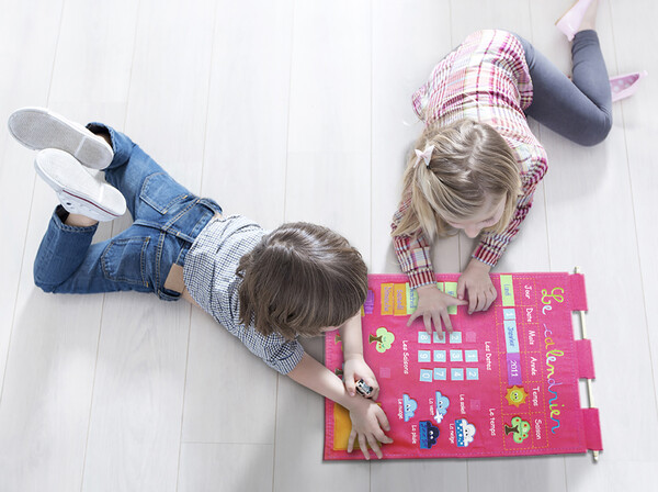 LUDI Calendrier d'apprentissage rose (fr) 3550839920958