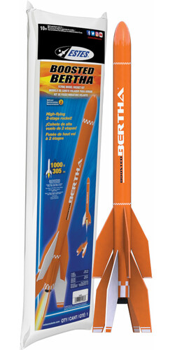 Estes Boosted bertha rocket kit 047776019461