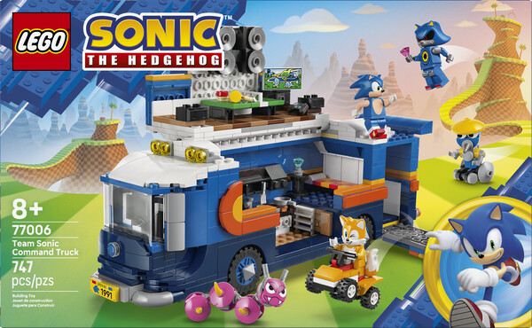 LEGO LEGO 77006 Le camion de contrôle de l’équipe Sonic 673419404846