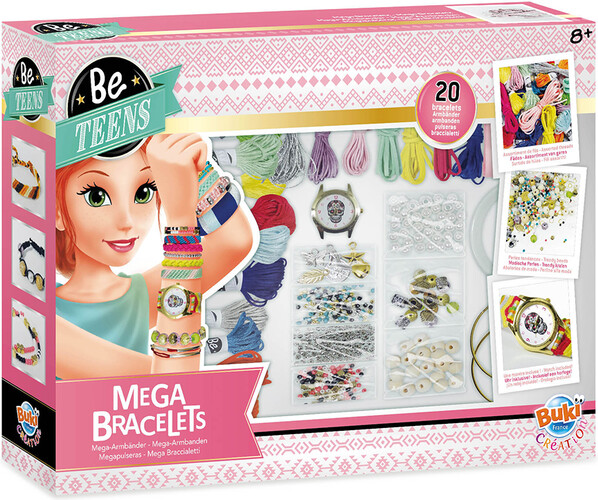 Buki Mega Bracelets (be teens) (fr/en) (Be Teens) 3700802101567