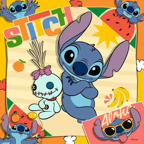 Ravensburger casse-tête Casse-tête 49x3 Disney Stitch 4005555041146