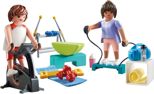 Playmobil Playmobil 71806 Sportifs et materiel de fitness, velo et halteres 4008789718068