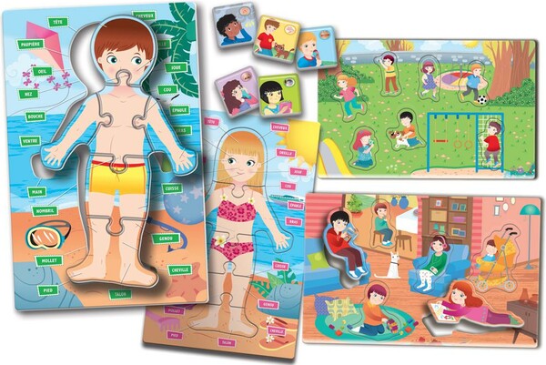 Lisciani Giochi Carotina - Le corps humain pour les petits (fr) 8008324057528