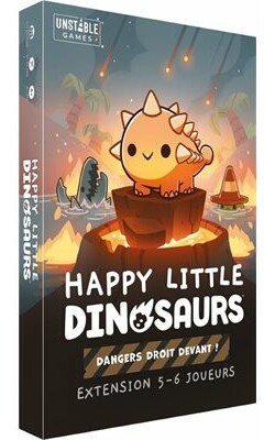 TeeTurtle Happy Little Dinosaurs (fr) dangers droit devant 3558380118282