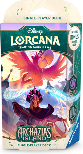 Lorcana Disney lorcana (fr) Archazia’s island - Starter Deck - Iago & jafar - Améthyste/acier 4050368984852