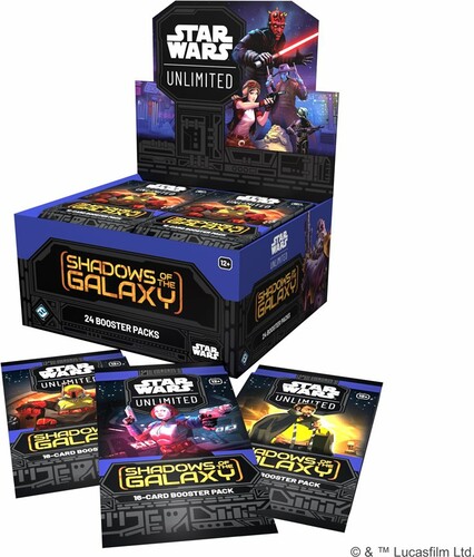 Fantasy Flight Games Star Wars: Unlimited: Shadows Of The Galaxy Draft booster display (en) 841333122294