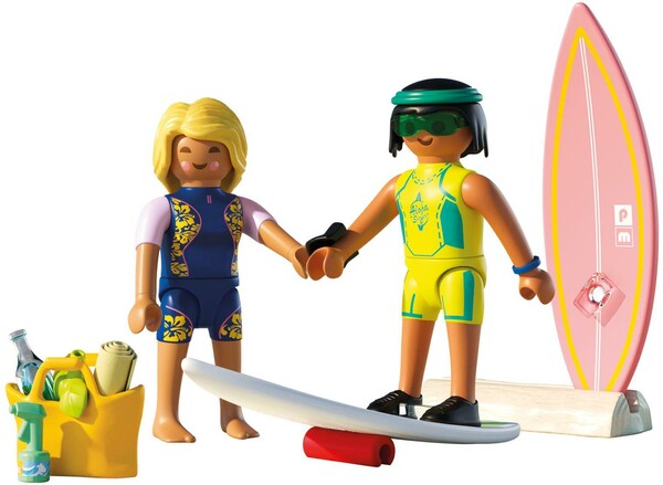 Playmobil Playmobil 71907 Cours de surf & 2 personnages 4008789719072