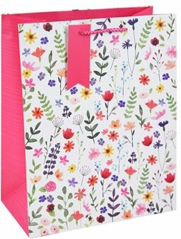 Lamarche Importation Sac cadeau Floral large 26,5 x 14 x 33 cm 5033601018995