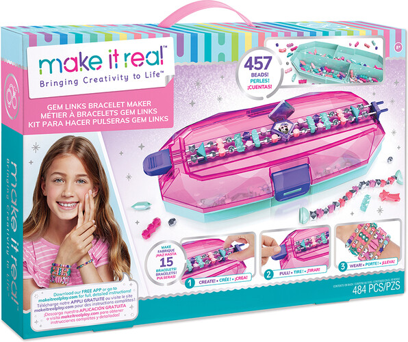 Make It Real Make It Real - Métier à bracelets Gem Links 695929015121