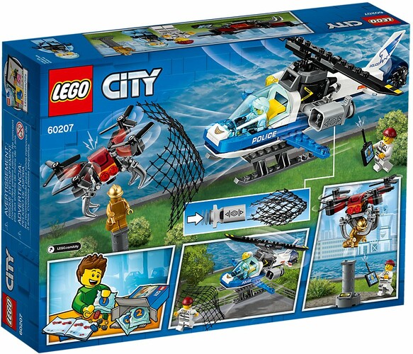 LEGO LEGO 60207 City La police du ciel et la poursuite du drone 673419303675