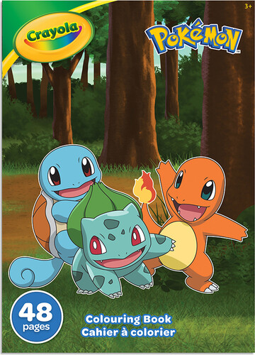 Pokémon Livre à colorier 48 pages Pokemon 063652079404