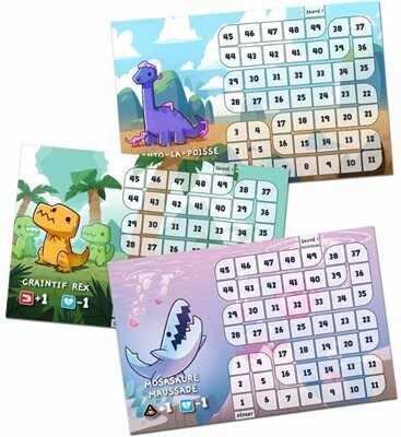 TeeTurtle Happy Little Dinosaurs (fr) dangers droit devant 3558380118282