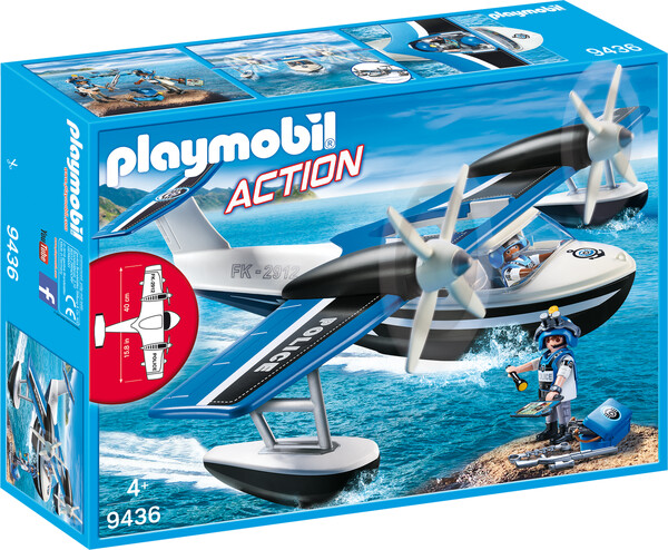 Playmobil Playmobil 9436 Hydravion de police 4008789094360