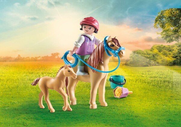 Playmobil Playmobil 71498 Enfant avec poneys 4008789714985