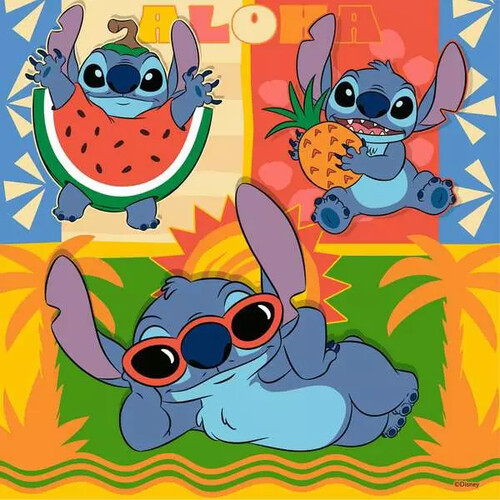 Ravensburger casse-tête Casse-tête 49x3 Disney Stitch 4005555041146