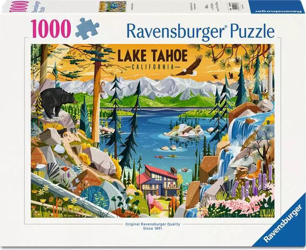 Ravensburger casse-tête Casse-tête 1000 Lac sacré Tahoe 4005555018483