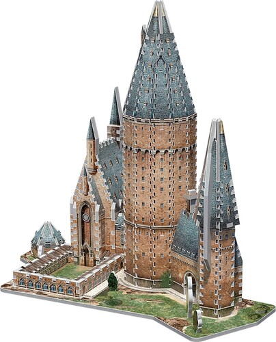 Wrebbit Casse-tête 3D Harry Potter château Poudlard, La Grande salle (850pcs) 665541020148