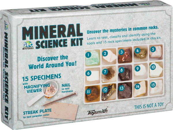 Toysmith Science ensemble des minéraux / roches (en) 085761093478
