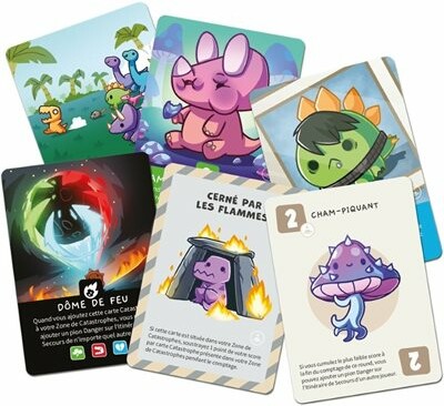 TeeTurtle Happy Little Dinosaurs (fr) dangers droit devant 3558380118282
