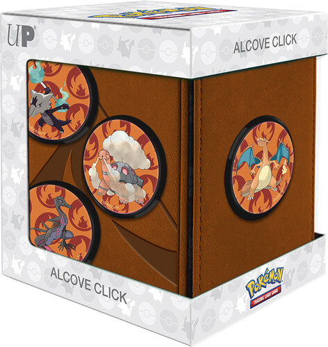 Pokémon Deck Box Pokémon Alcove Click - Scorching 074427161347