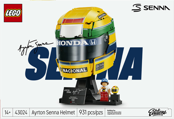 LEGO LEGO 43024 Editions Le casque d’Ayrton Senna 673419425407