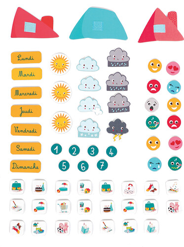 LUDI Calendrier Le temps qui passe (fr) 3550833500019
