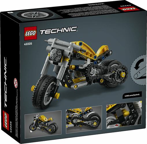 LEGO LEGO 42225 Yellow Motorcycle 673419425179