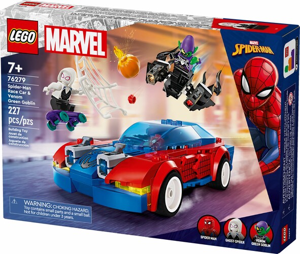 LEGO LEGO 76279 Spider-Man Race Car & Venom Green Goblin 673419390880