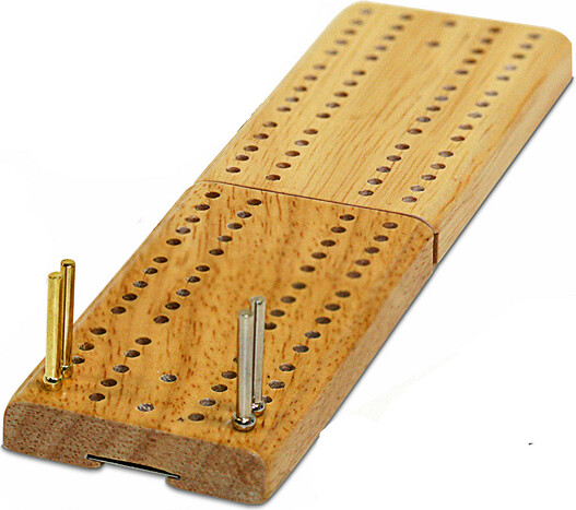 Wood Expressions Crib planche en bois pliable de voyage avec pions en métal 658956001024