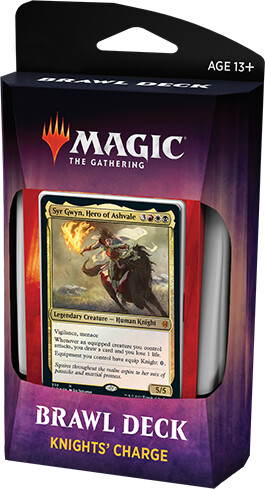 Wizards of the Coast MTG Throne of Eldraine Brawl Deck Knights' Charge *