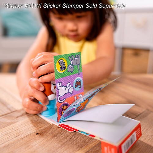 Melissa & Doug sticker wow - mini bloc d'activités et recharge d'autocollants - animaux de compagnie 000772502979