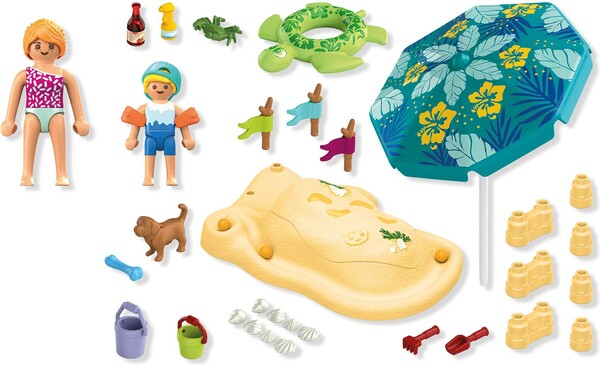 Playmobil Playmobil 71906 Famille a la plage 4008789719065