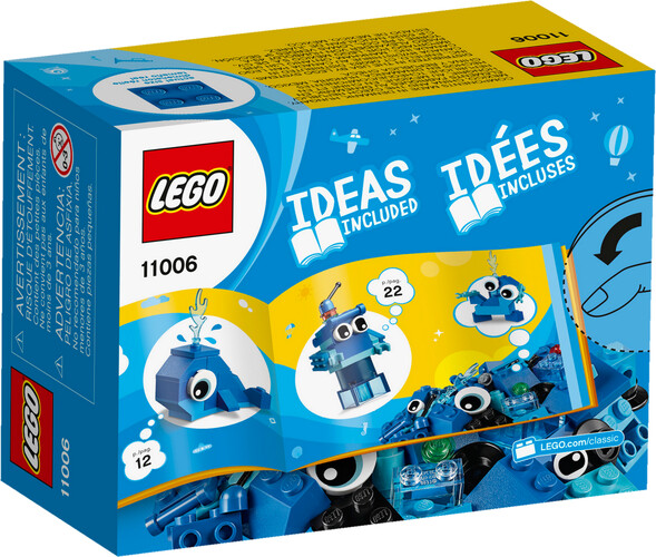 LEGO LEGO 11006 Briques créatives bleues 673419317092