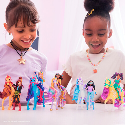 Spin Master l'école des licornes - petite poupée sophia et wildstar - effet lumineux 778988249796