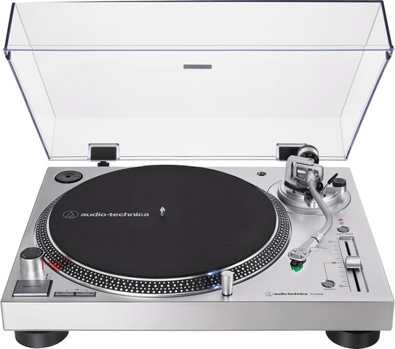 Audio Technica Table Tournante AT-LP120XUSB-SV Argent Direct-Drive (USB & Analog) 4961310148768