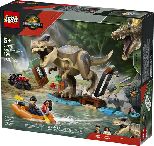 LEGO LEGO 76975 Le T. rex et l’évasion sur la rivière 673419409469