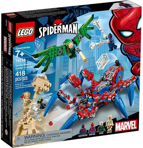 LEGO LEGO 76114 Super-héros Le véhicule araignée de Spider-Man 673419302906