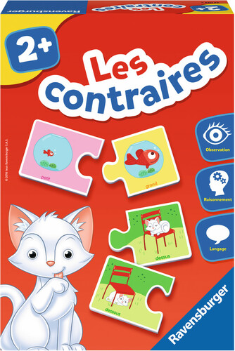 Ravensburger Jeu éducatif Les contraires (fr) 4005556240296