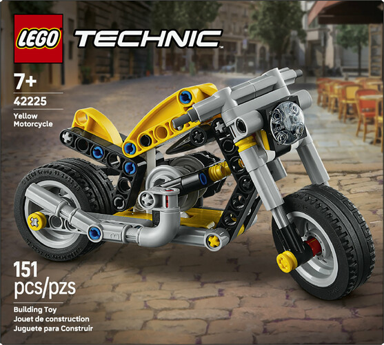 LEGO LEGO 42225 Yellow Motorcycle 673419425179
