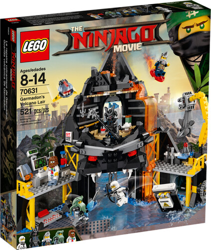 LEGO LEGO 70631 Ninjago Le repaire volcanique de Garmadon, LEGO Ninjago le film 673419280174